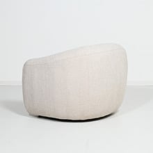 Beige Alex Upholstered Tub Chair